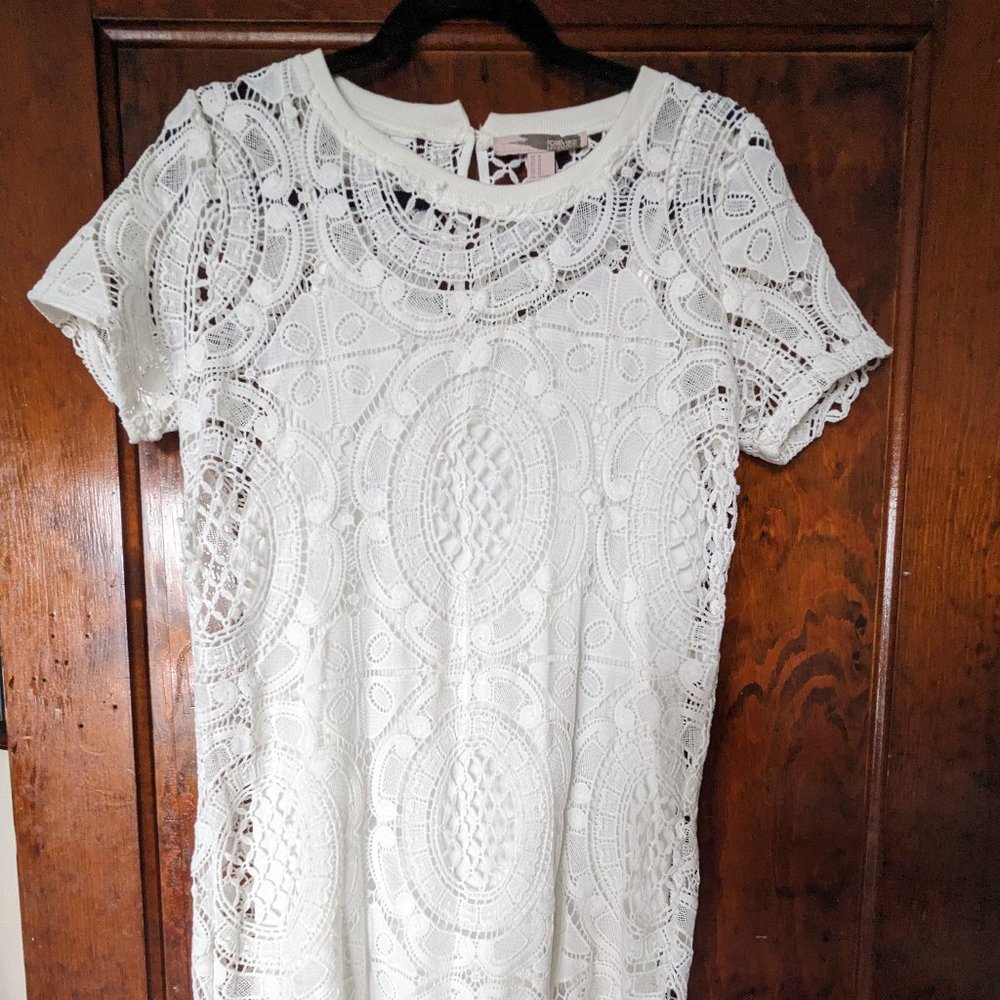 Forever 21 White Lace Dress